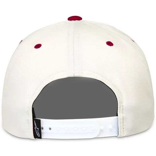 Sapca ALPINESTARS STADIUM SNAPBACK Hat Alb/Rosu, 3
