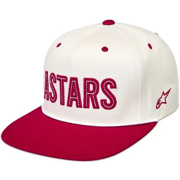 Sapca ALPINESTARS STADIUM SNAPBACK Hat Alb/Rosu, 4
