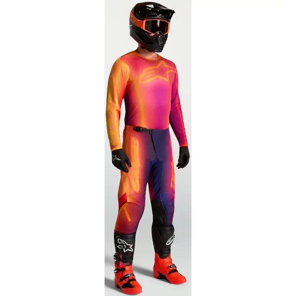Pantaloni cross-enduro ALPINESTARS FLUID KEPLER 2027 30 Roz/Portocaliu, 11