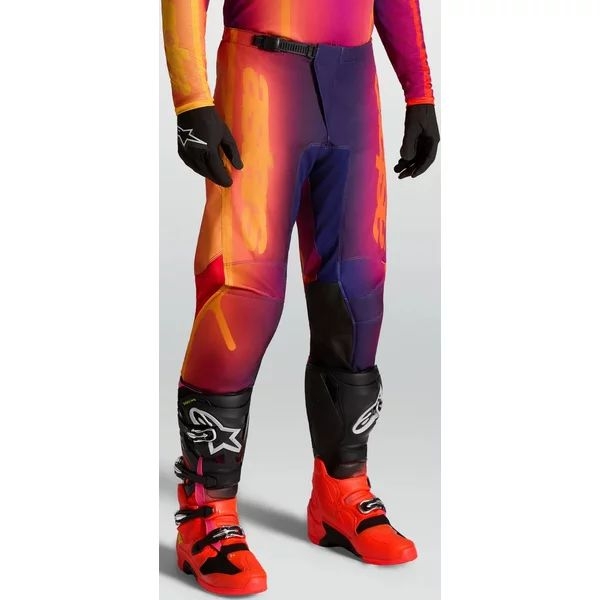Pantaloni cross-enduro ALPINESTARS FLUID KEPLER 2027 30 Roz/Portocaliu, 15