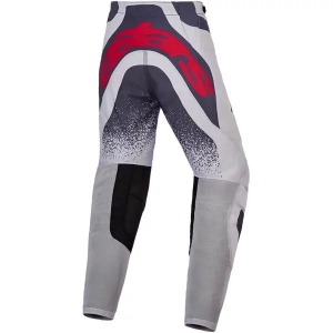 Pantaloni cross-enduro de copii ALPINESTARS SUPERTECH SWAN 2027 Gri/Rosu 26, 5