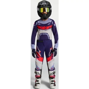 Pantaloni cross-enduro de copii ALPINESTARS SUPERTECH DYNA 2027 26 Mov/Roz, 6