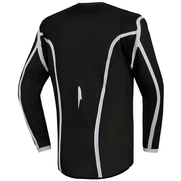 Tricou cross-enduro de copii ALPINESTARS FLUID APEX V2 2027 S Negru/Gri, 3
