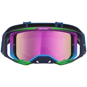 Ochelari cross-enduro ALPINESTARS VISION 8 MAVEN GOGGLES Albastru/Mov/Roz, 3