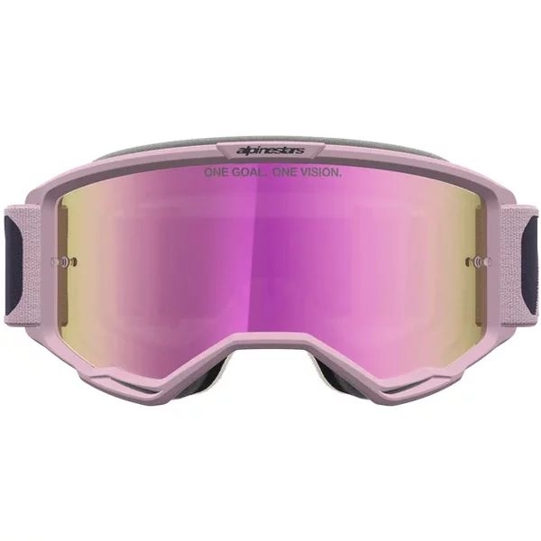 Ochelari cross-enduro ALPINESTARS VISION 5 RORA GOGGLES Gri/Roz, 4