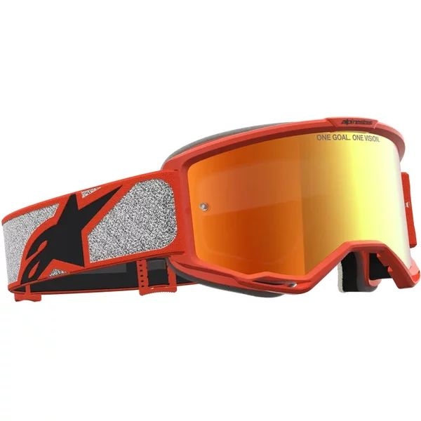 Ochelari cross-enduro ALPINESTARS VISION 5 RORA GOGGLES Gri/Roz, 13