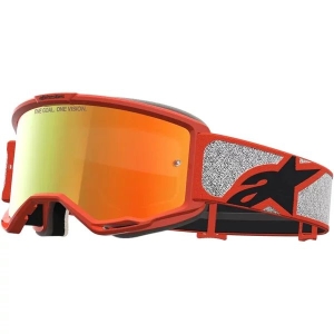 Ochelari cross-enduro ALPINESTARS VISION 5 RORA GOGGLES Gri/Roz, 15