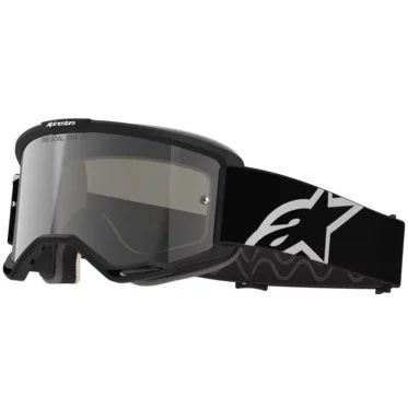 Ochelari cross-enduro ALPINESTARS VISION 5 CORP 2 GOGGLE Negru/Alb, 2