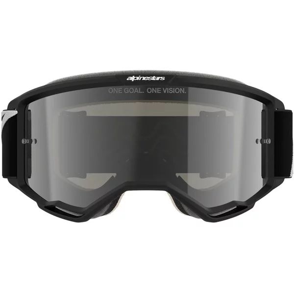 Ochelari cross-enduro ALPINESTARS VISION 5 CORP 2 GOGGLE Negru/Alb, 4