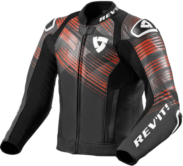GEACA REV'IT! APEX NEGRU-NEON-ROSU M50, 3