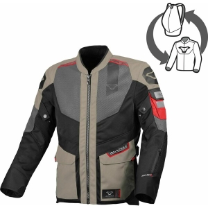 Geaca de vara touring MACNA TRAVELAIR L Taupe/Negru, 3