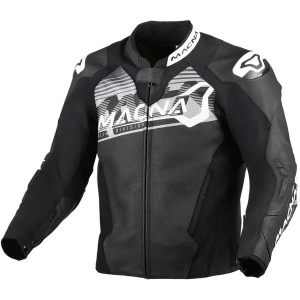 Geaca de piele sport MACNA BLITZ Negru 50, 9