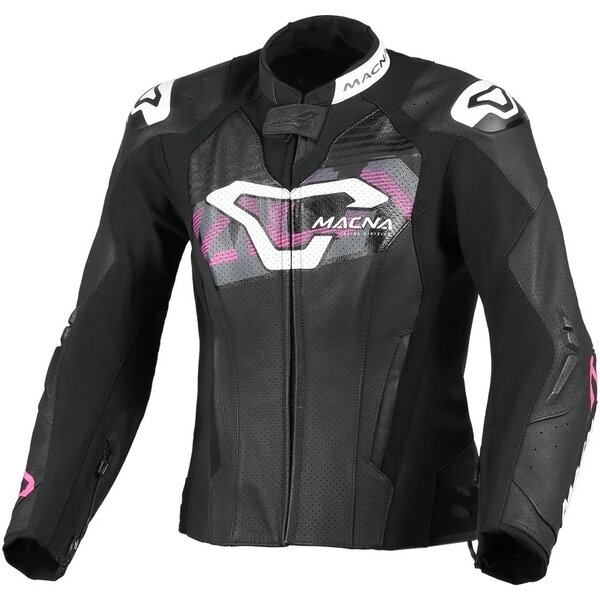 Geaca de piele sport dama MACNA BLITZ Negru 36, 3