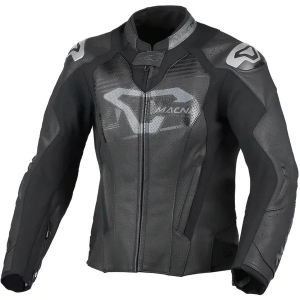 Geaca de piele sport dama MACNA BLITZ Negru 40, 8