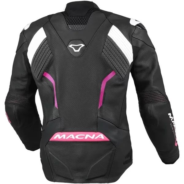Geaca de piele sport dama MACNA BLITZ 36 Negru/Roz, 7