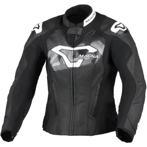 Geaca de piele sport dama MACNA BLITZ 36 Negru/Roz, 10