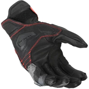 Manusi de piele MACNA ULTRAXX 2.0 S Negru/Albastru/Rosu, 11