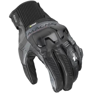 Manusi de piele MACNA ULTRAXX 2.0 S Negru/Albastru/Rosu, 15