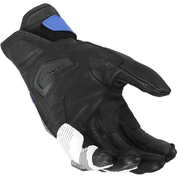 Manusi de piele MACNA ULTRAXX 2.0 XL Negru/Albastru/Rosu, 3