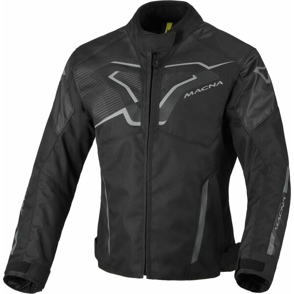 Geaca dama textil impermeabila MACNA TAZAR 2.0 S Negru/Rosu, 4