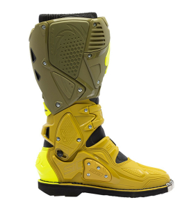 Cizme Moto MX/Enduro Crossfire 3 Galben/Verde, 2
