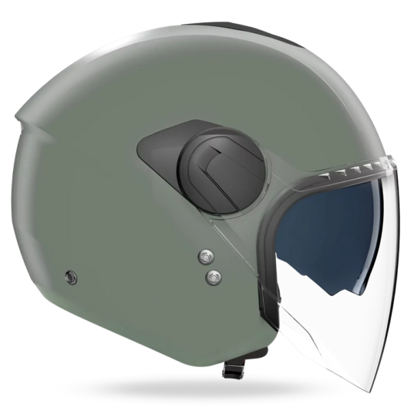 Casca Moto Open-Face/Jet N20-2 Visor Classico Nobile 312 Green Sage, 6