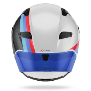 Casca Moto Full-Face X-804 RS Ultra Carbon Gemini 365 Blue/Black/Red