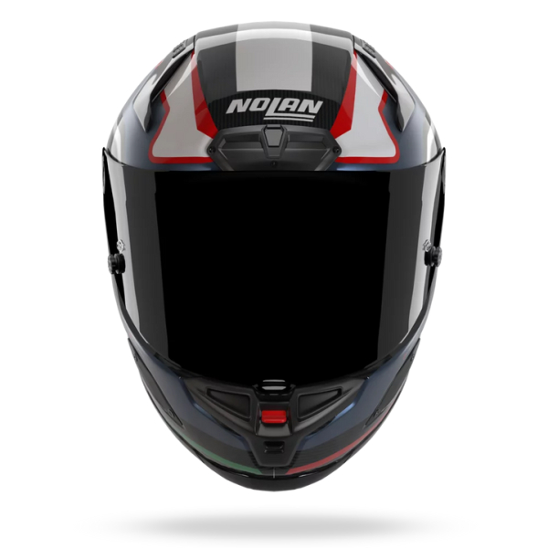 Casca Moto Full-Face X-804 RS Ultra Carbon Piega 366 Blue/Black/Red, 2