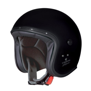Casca open face (jet) Caberg model Freeride X 17 negru mat (fibra de sticla) - Negru mat , XS (53/54cm)