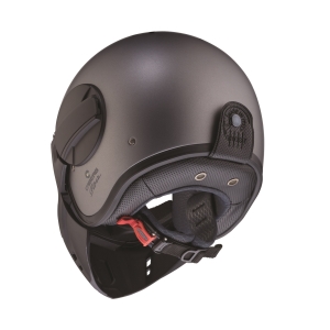 Casca Caberg model Ghost gun metal (titanium) mat - fibra de sticla - Gun metal (titanium) mat , M (57/58cm)