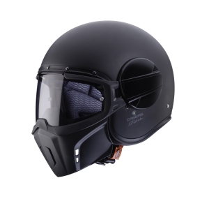 Casca Caberg model Ghost X 17 negru mat - fibra de sticla - omologare noua ECE 22.06 - Negru mat , XS (53/54cm)