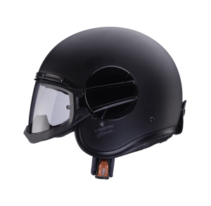 Casca Caberg model Ghost X 17 negru mat - fibra de sticla - omologare noua ECE 22.06 - Negru mat , M (57/58cm)