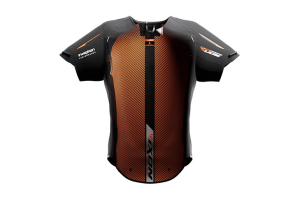 Vesta Airbag Unisex Ixon model IX-Airbag U05 culoare: negru/portocaliu - Negru/portocaliu , 2XL