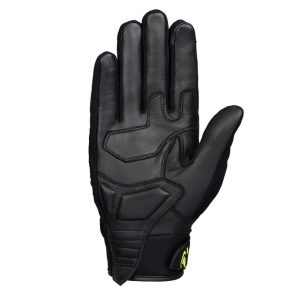 Manusi barbati Roadster vara textil/piele Ixon model MIG MS culoare: negru/galben - degete tactile - Negru/galben , 3XL (13/14)