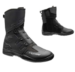 Ghete (cizme) moto Touring/Adventure barbati All Season Ixon model Kassius MS culoare: negru (100% waterproof) - Negru , 46