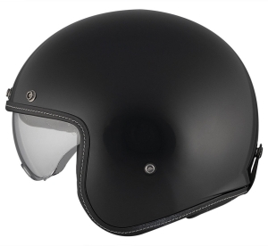 Casca open face motociclete MT Le Mans 2 S SV negru lucios (ochelari soare integrati) - omologare noua ECE 22.06 - Negru lucios , S (55/56cm)