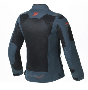 Geaca (jacheta) motociclete femei Touring Seventy vara model SD-JT58 culoare: albastru/negru - Albastru/negru , XL