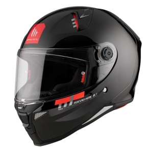 Casca integrala MT Revenge 2 S A1 negru lucios - omologare noua ECE 22.06 - tip viziera: MT-V-14B - Negru lucios , M (57/58cm)