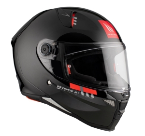 Casca integrala MT Revenge 2 S A1 negru lucios - omologare noua ECE 22.06 - tip viziera: MT-V-14B - Negru lucios , XL (61/62cm)