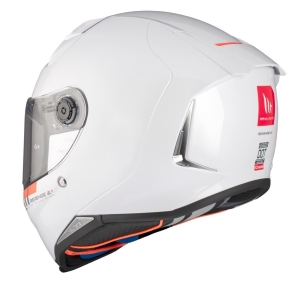 Casca integrala MT Revenge 2 S A0 alb lucios - omologare noua ECE 22.06 - tip viziera: MT-V-14B - Alb lucios , M (57/58cm)