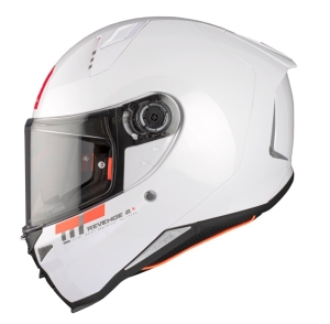 Casca integrala MT Revenge 2 S A0 alb lucios - omologare noua ECE 22.06 - tip viziera: MT-V-14B - Alb lucios , XL (61/62cm)