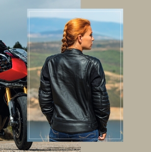 Geaca (jacheta) femei piele Urban/Touring Seventy vara/iarna model SD-JL3 culoare: negru - Negru , XS