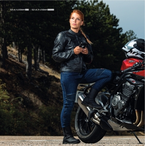 Geaca (jacheta) femei piele Urban/Touring Seventy vara/iarna model SD-JL3 culoare: negru - Negru , L