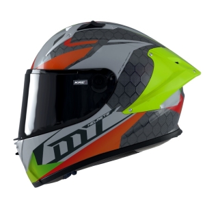 Casca integrala MT KRE+ Carbon Projectile D2 gri lucios - 100% carbon - FIM approved - Gri lucios , XXL (63/64cm)