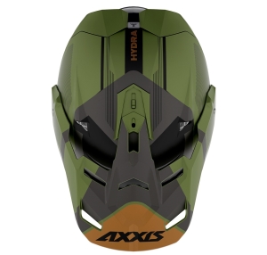 Casca adventure/touring/off road Axxis model Wolf DS Hydra B6 verde mat - tip viziera: MT-V-20 - Verde mat , XXL (63/64cm)