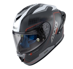 Casca integrala Axxis model Cobra Rage A2 gri lucios carbon - 100% carbon - Gri lucios , XXL (63/64cm)