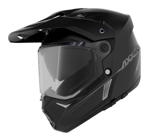 Casca adventure/touring/off road Axxis model Wolf DS A1 negru mat – tip viziera: MT-V-20 - XS (53/54cm)