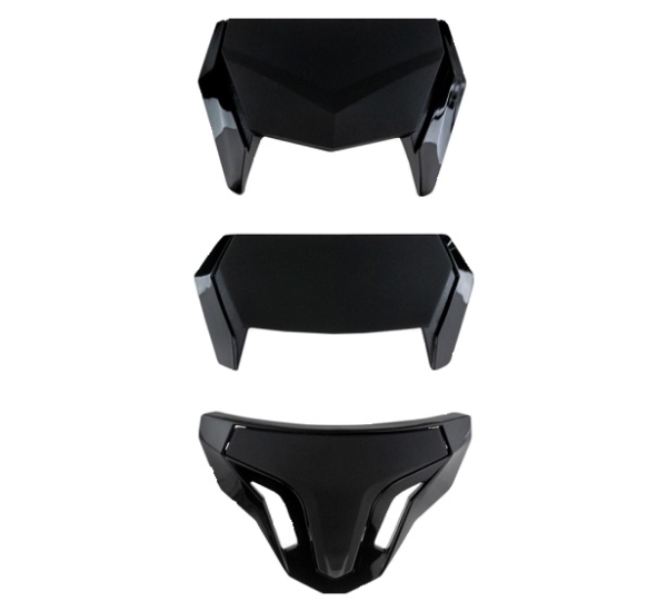 Kit ventilatii casca modulabila (flip-up) MT Atom SV - culoare: negru lucios