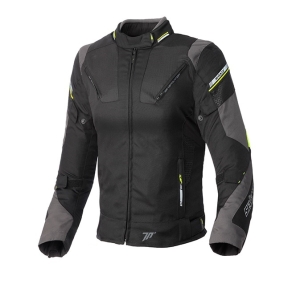 Geaca (jacheta) femei Racing Seventy vara/iarna model SD-JR71 culoare: negru/gralben fluor - Negru/galben fluor , L