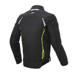 Geaca (jacheta) barbati Racing Seventy vara/iarna model SD-JR65 culoare: negru/galben fluor - Negru/galben fluor , XXXL